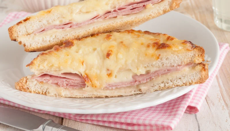 Croque-monsieur au four