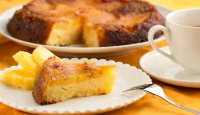 Gâteau renversé à l'ananas