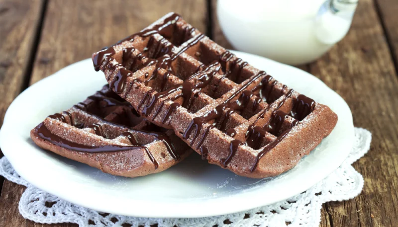 Gaufres au chocolat