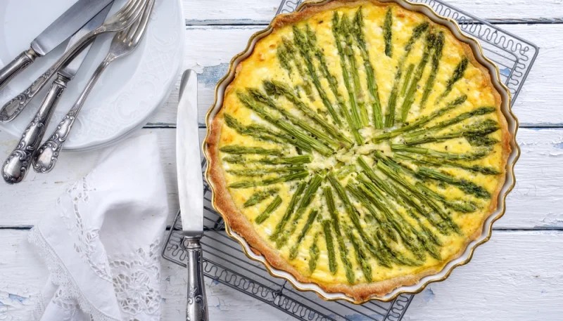 Quiche aux asperges facile