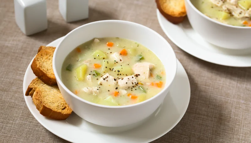 Soupe de poulet