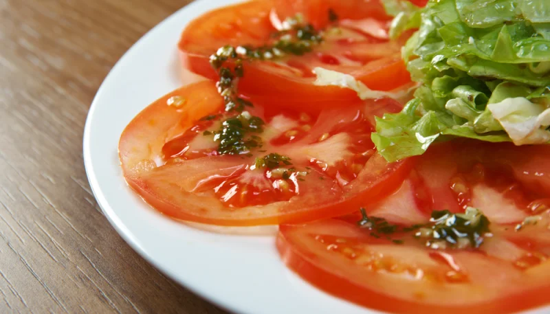 Carpaccio de tomates