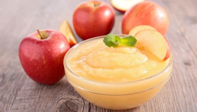 Compote de pommes à la cannelle