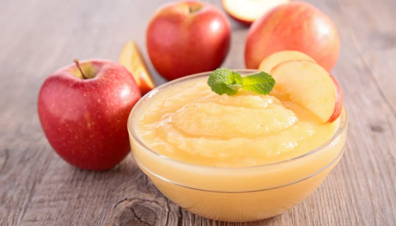Compote de pommes à la cannelle