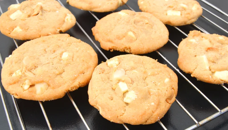 Cookies au chocolat blanc
