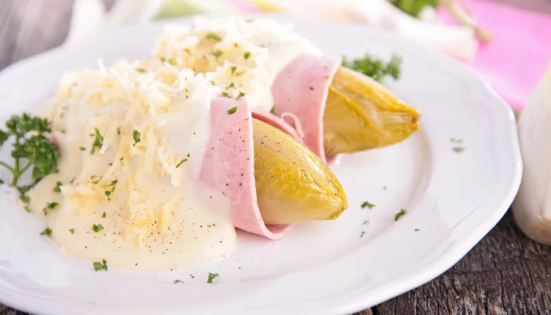 Endives au jambon