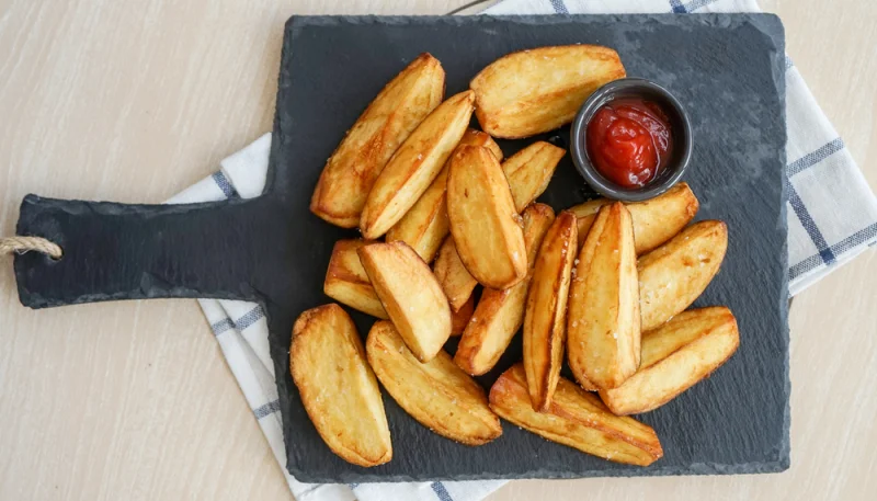 Frites au four