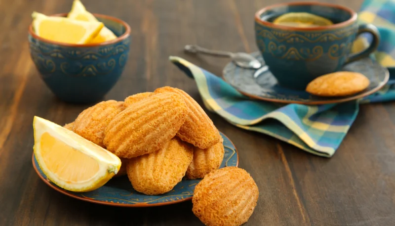 Madeleines au citron