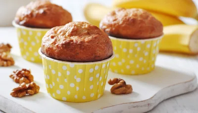 Muffins à la banane