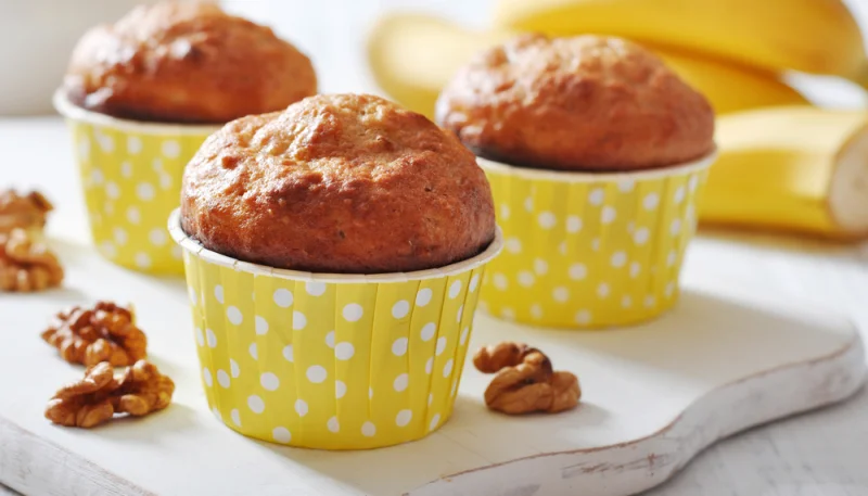 Muffins à la banane