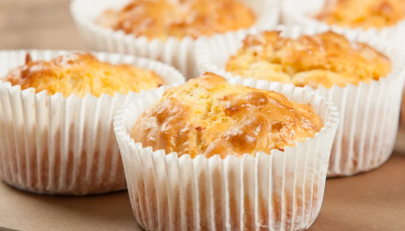 Muffins de jambon et fromage