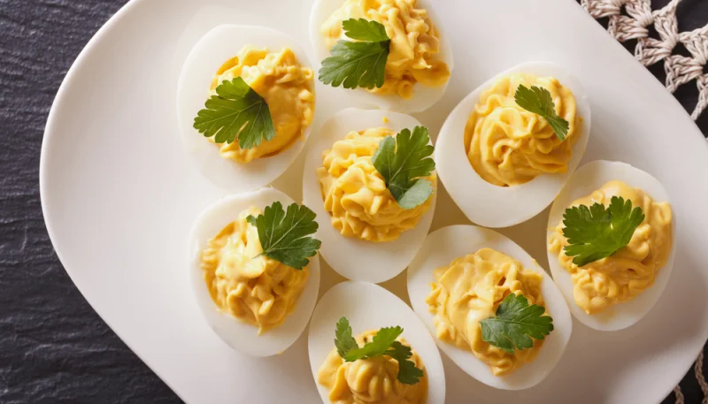 Oeufs mimosa