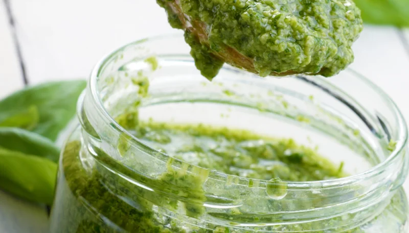 Pesto de courgettes