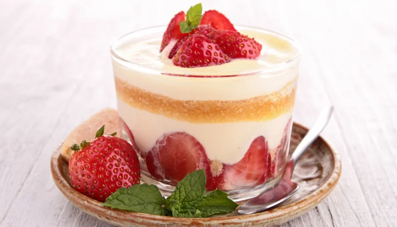 Tiramisu à la fraise au Companion