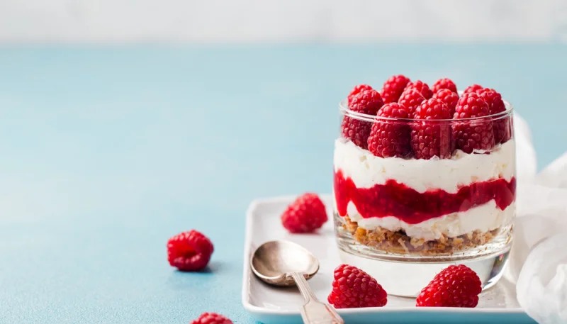 Tiramisu aux framboises