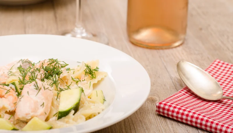 Blanquette de saumon légère