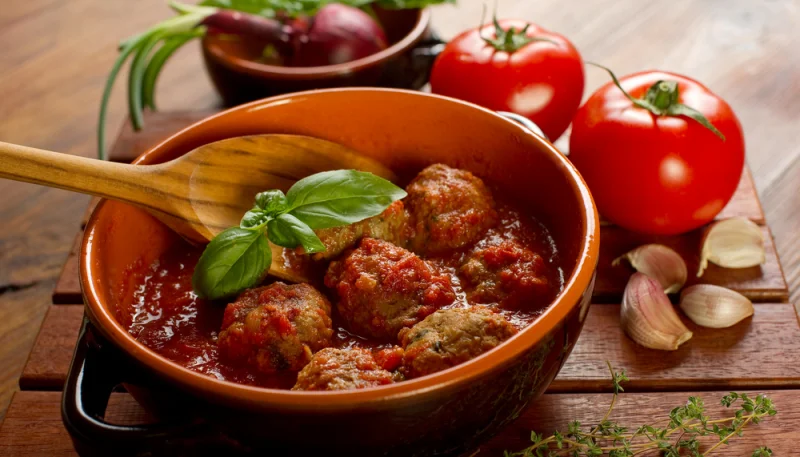 Boulettes de boeuf à la sauce tomate au Companion