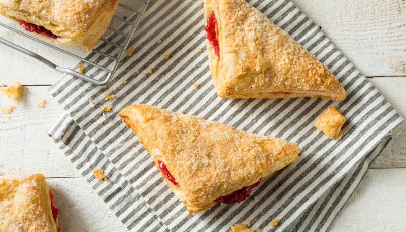 Chaussons aux fruits rouges