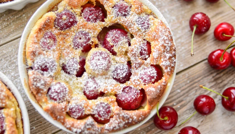Clafoutis aux cerises au Cookeo