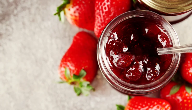Confiture de fraises au Companion