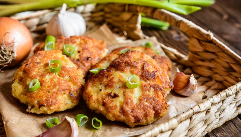 Galettes de saumon