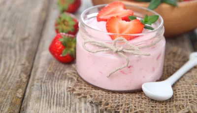 Mousse aux fraises