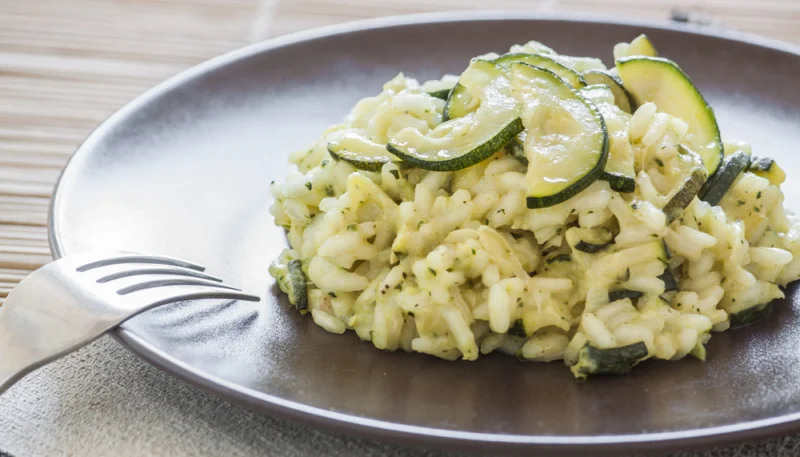 Risotto à la courgette