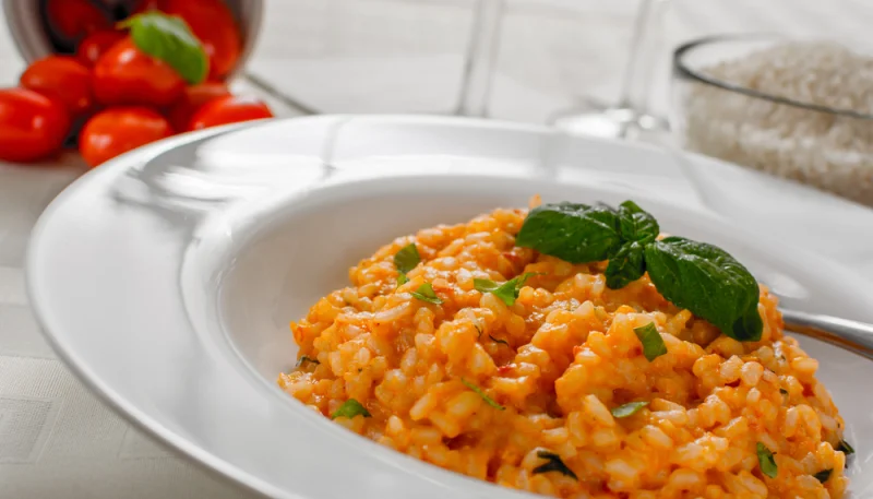 Risotto à la tomate au Cookeo