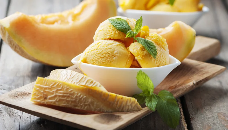 Sorbet de melon au Thermomix