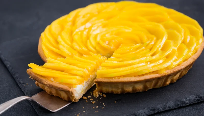 Tarte à la mangue