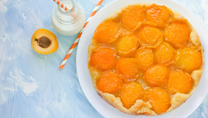 Tarte tatin aux abricots