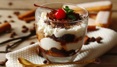 Tiramisu à la cerise