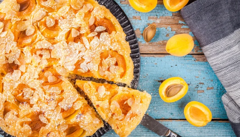 Tarte amandine à l'abricot