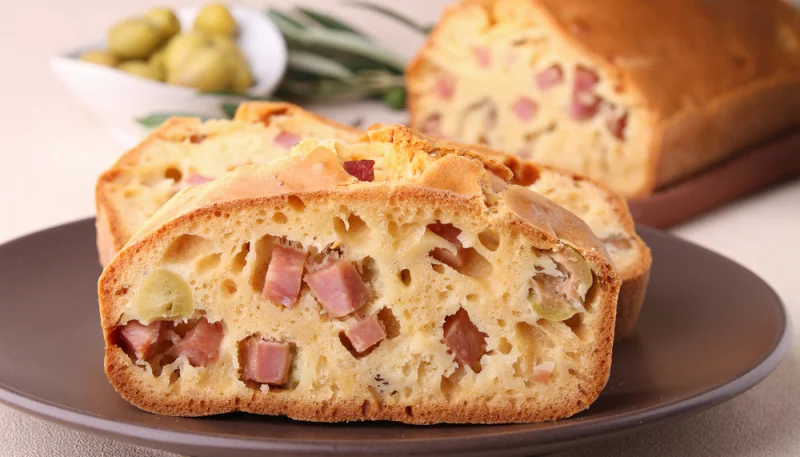 Cake aux lardons