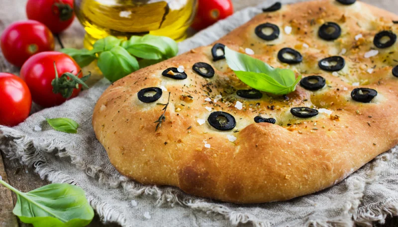 Fougasse aux olives