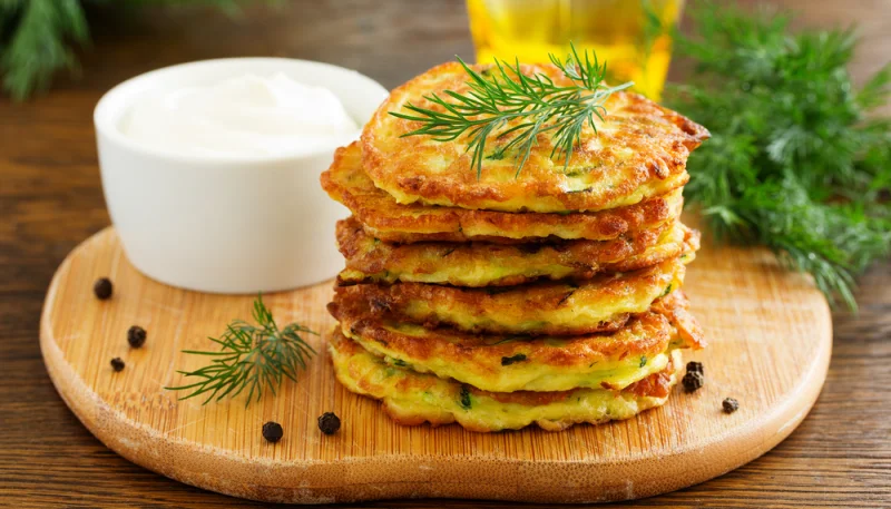 Galettes de courgettes