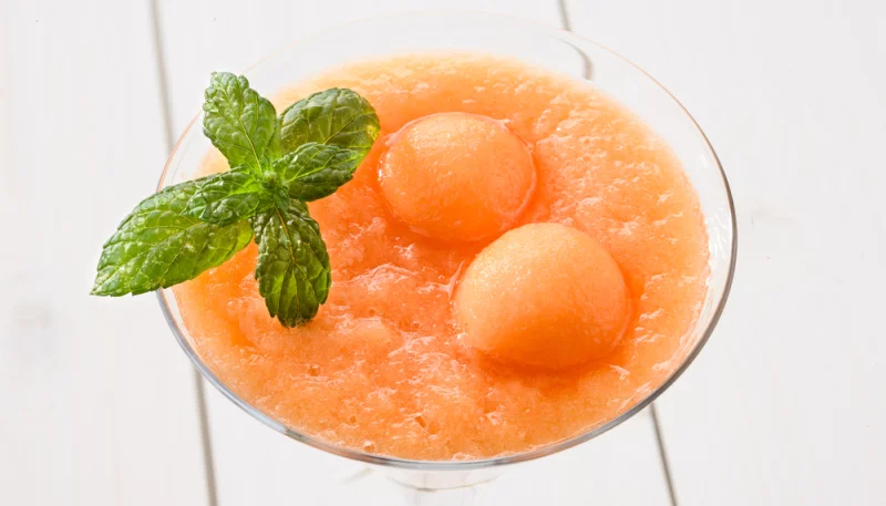 Mousse de melon