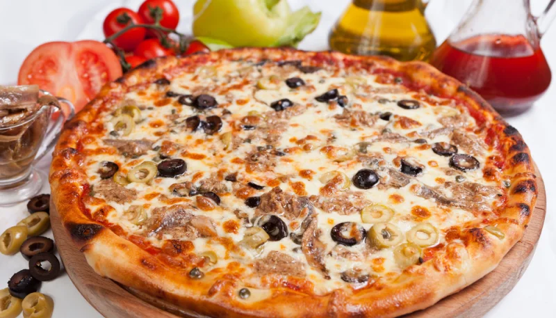 Pizza au thon