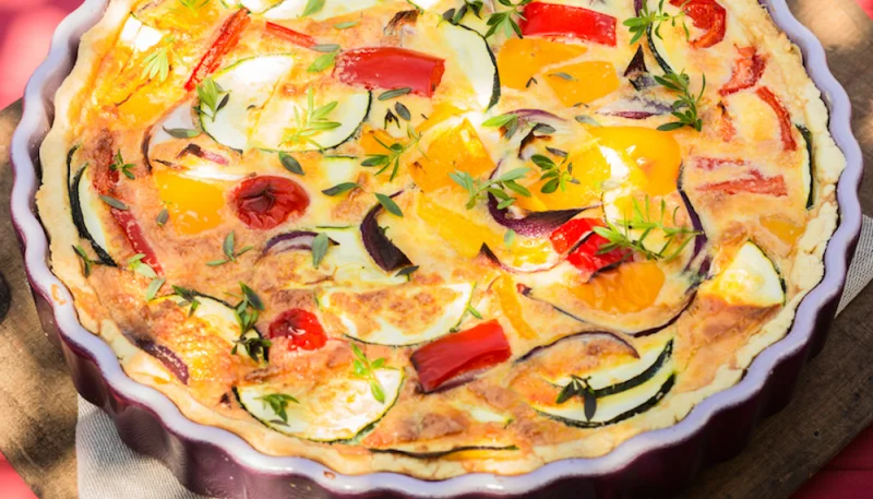 Quiche à la provençale
