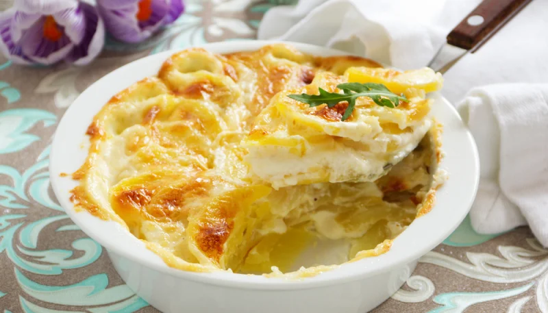 Gratin dauphinois au micro-ondes
