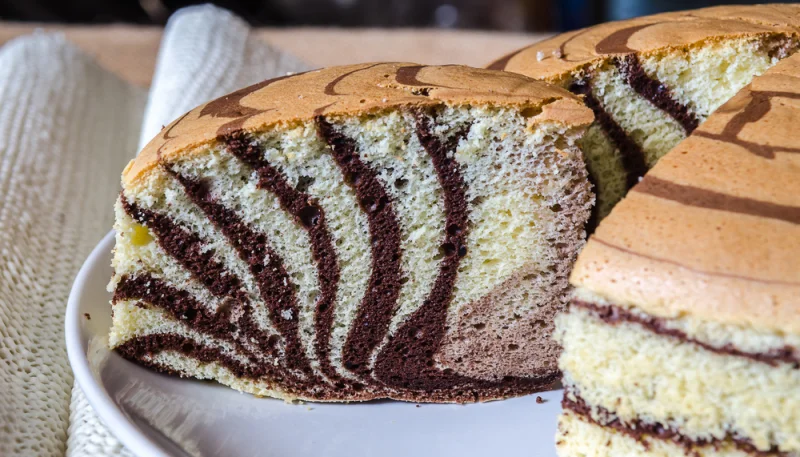Gâteau zébré au Cookeo