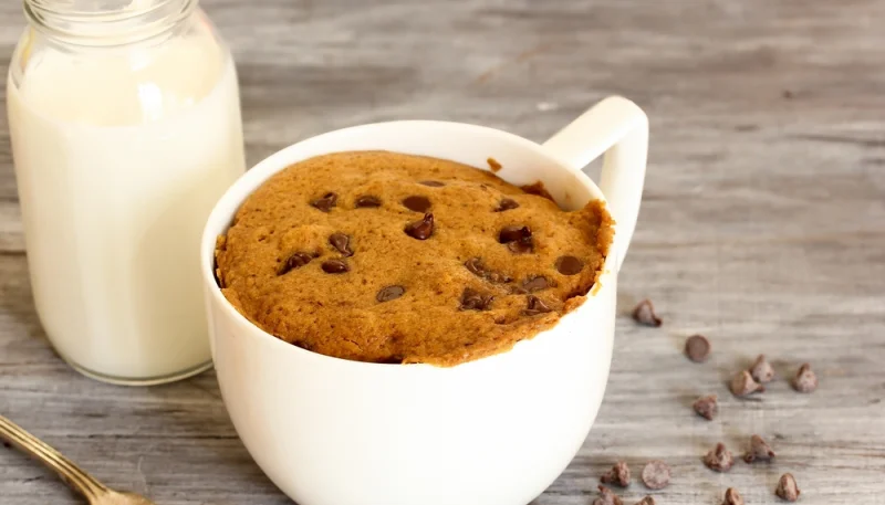 Mug cake cookie