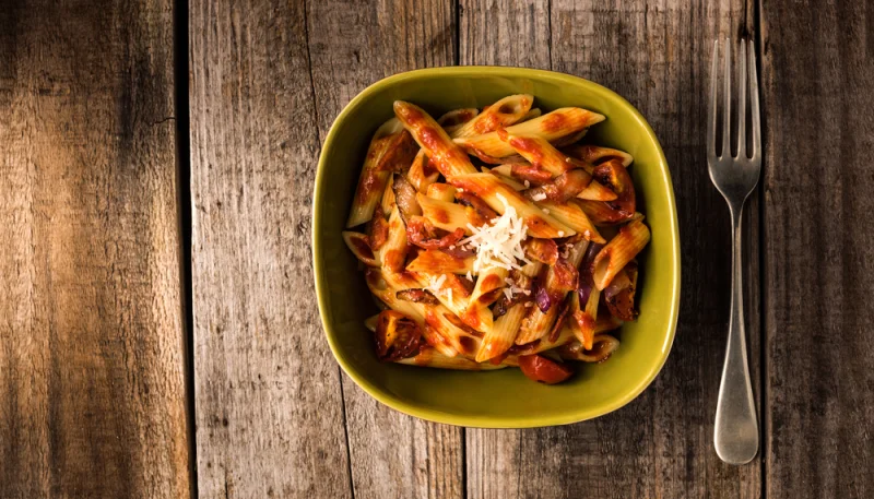 Penne au chorizo au Cookeo