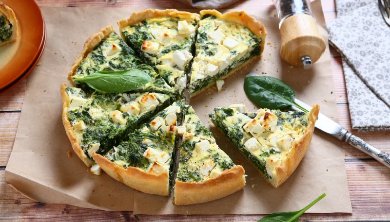 Quiche épinards et feta