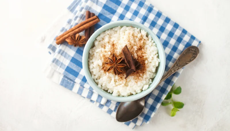 Riz au lait au Cooking Chef
