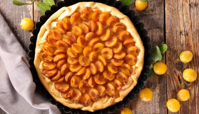 Tarte aux mirabelles