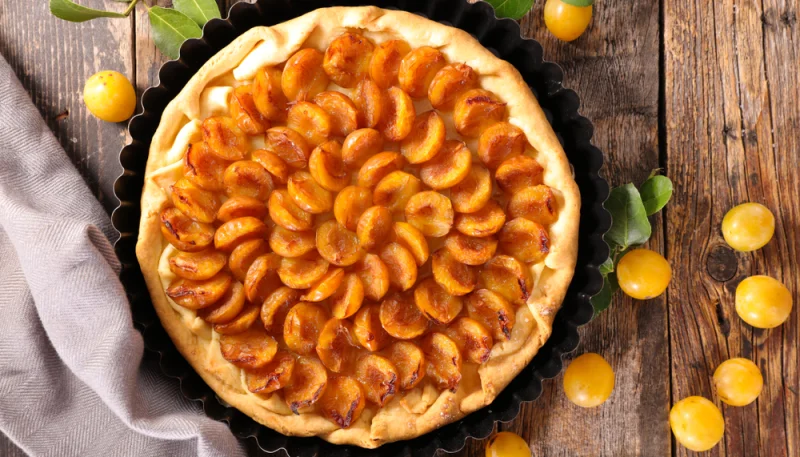 Tarte aux mirabelles