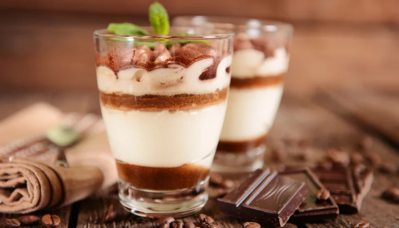 Tiramisu au caramel au beurre salé