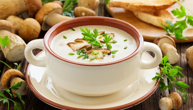 Velouté de champignons au Companion