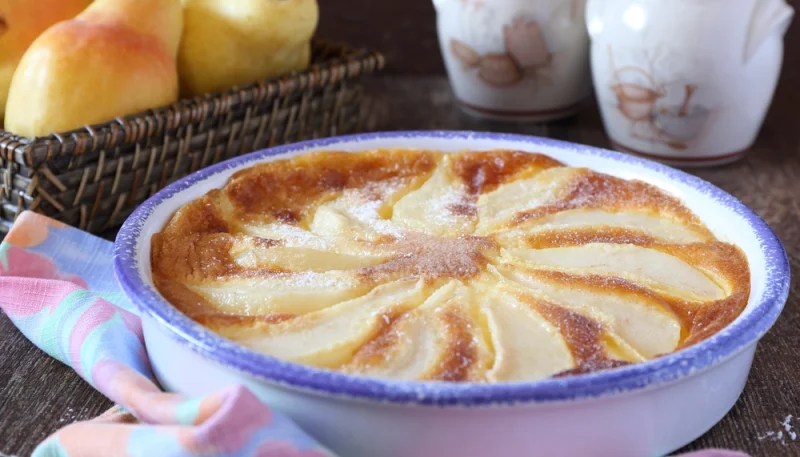 Clafoutis aux poires